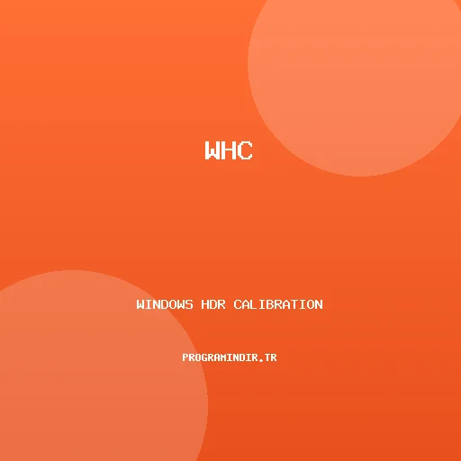 Windows HDR Calibration indir