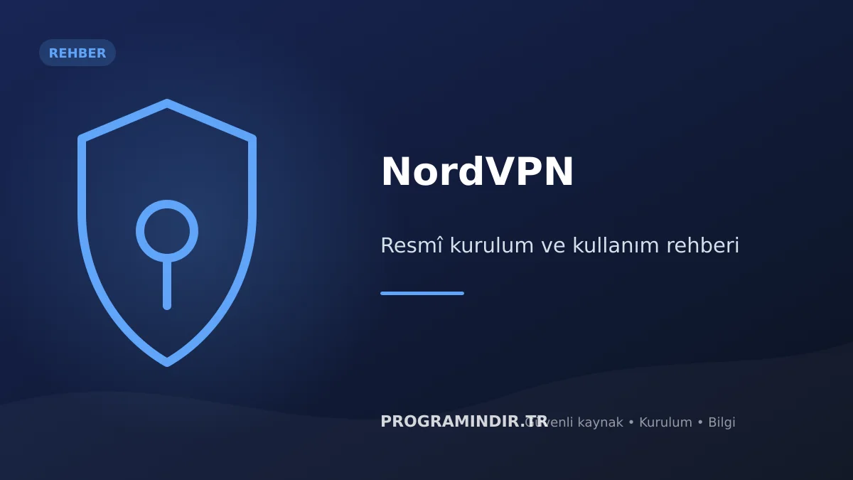 NordVPN indir – resmî kurulum rehberi kapak görseli